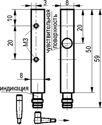 Габариты ISB IC02B-31N-2-LS40